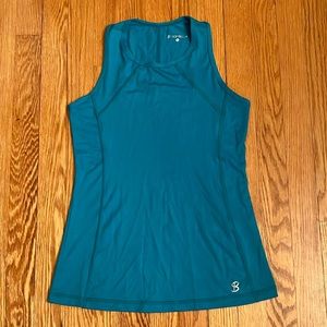 Sofibella teal tank top size small